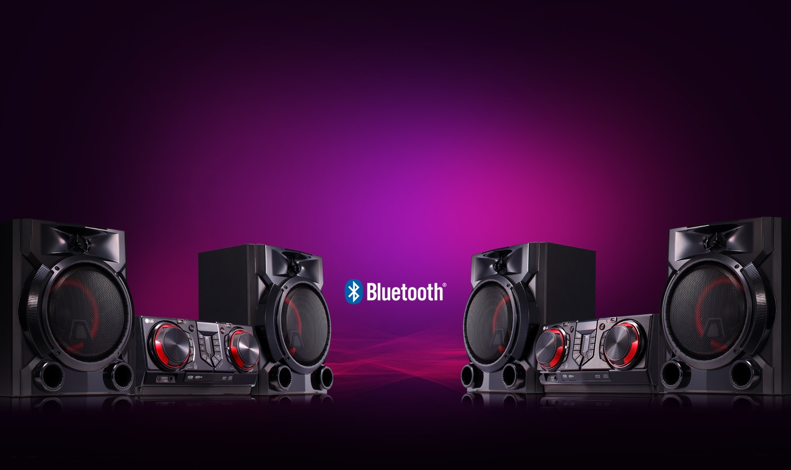 Trådløs partylink, doble lyden og doble moroa<br>1